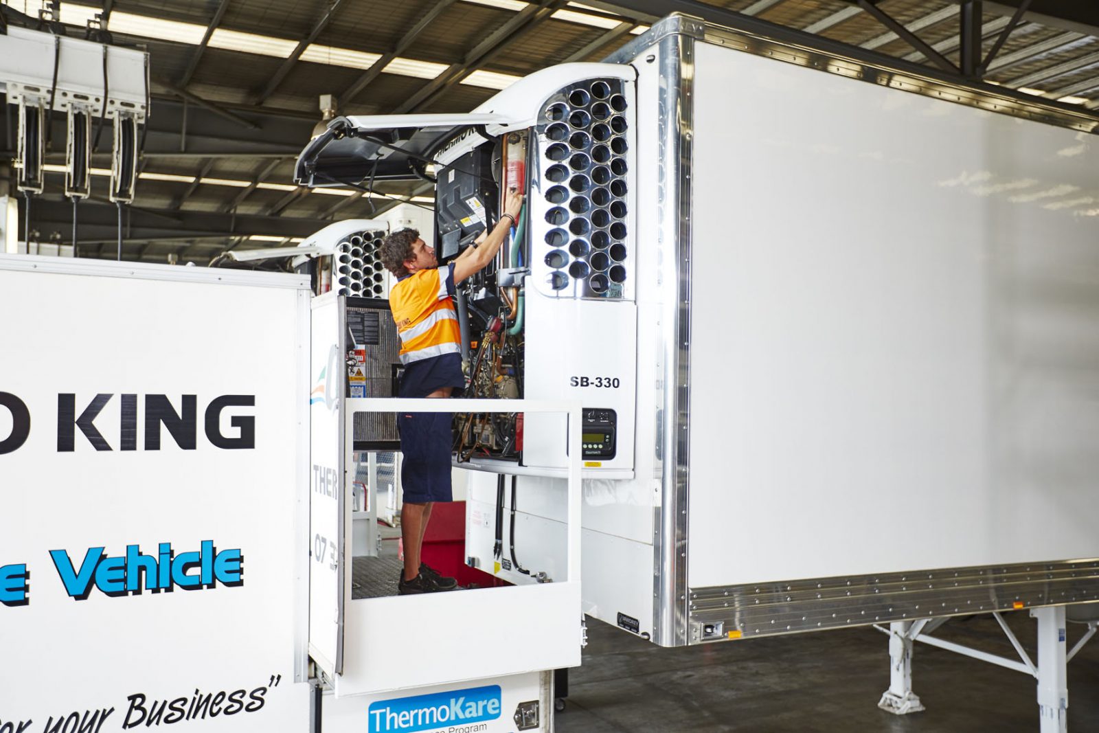 Thermo King Support Vehicle Service by QTK